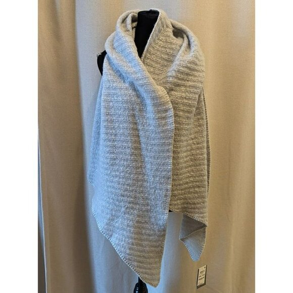 On 34th Women Grey Convertible Wrap Scarf Oversized 22" x 90" (MSRP $42) - Picture 4 of 5
